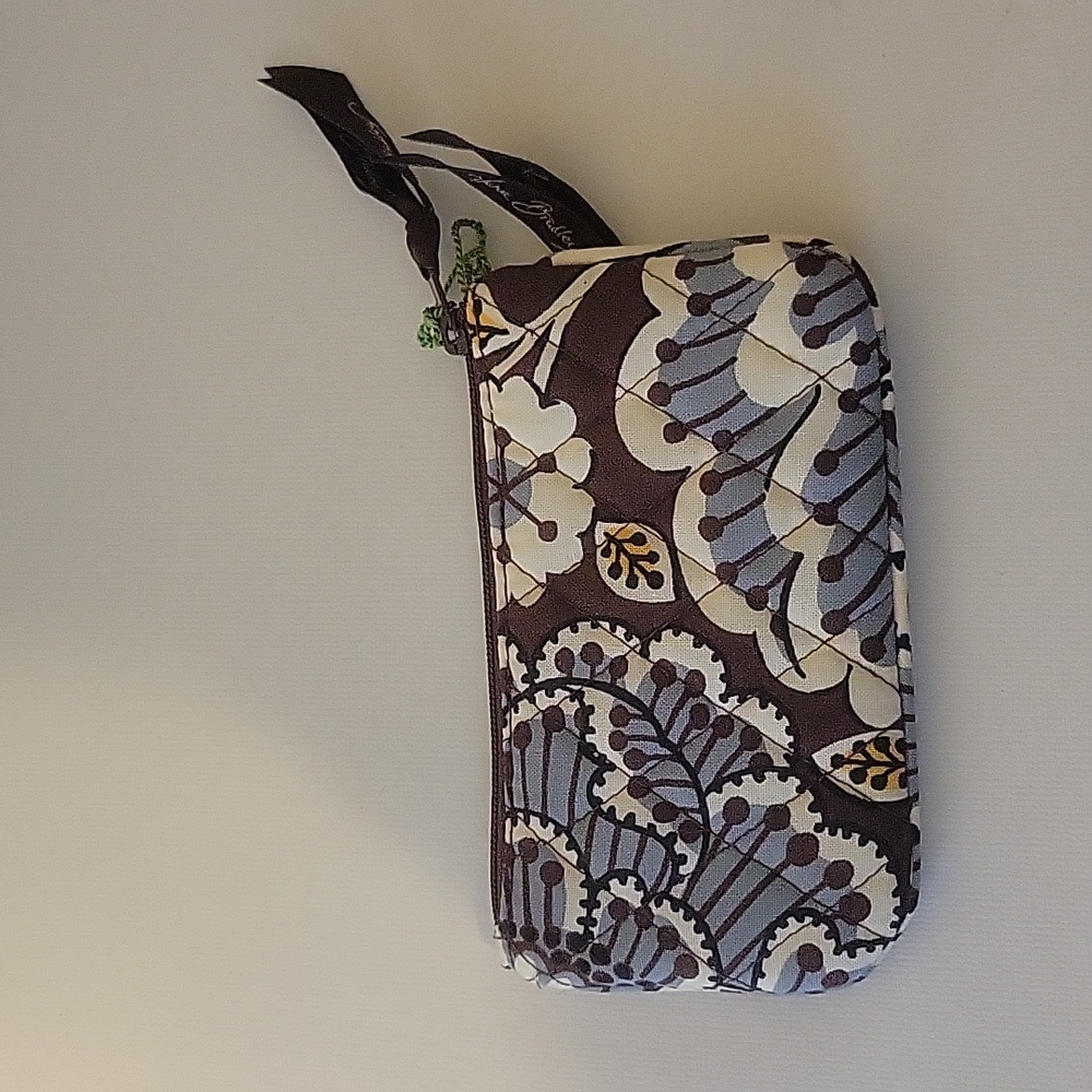 New Vera Bradley Clip Keychain Cardholder